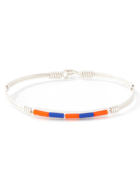 Spirit Ronaldo Collegiate Bracelet- Orange & Blue