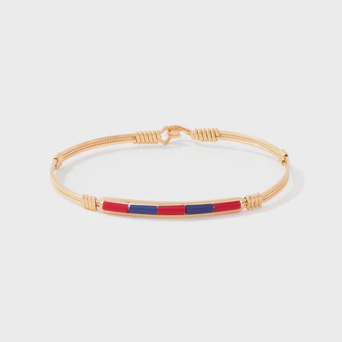 Spirit Ronaldo Collegiate Bracelet- Red 2 & Navy