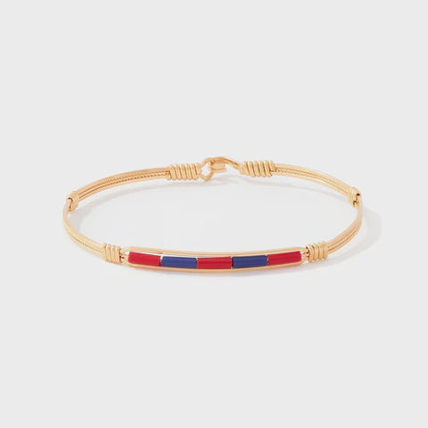 Spirit Ronaldo Collegiate Bracelet- Red 2 & Navy