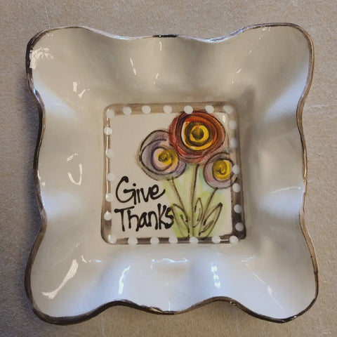 Give Thanks Condiment Bowl