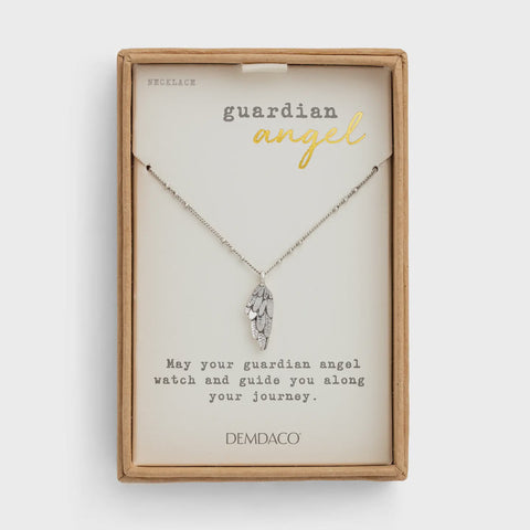 Guardian Angel Necklace Wing