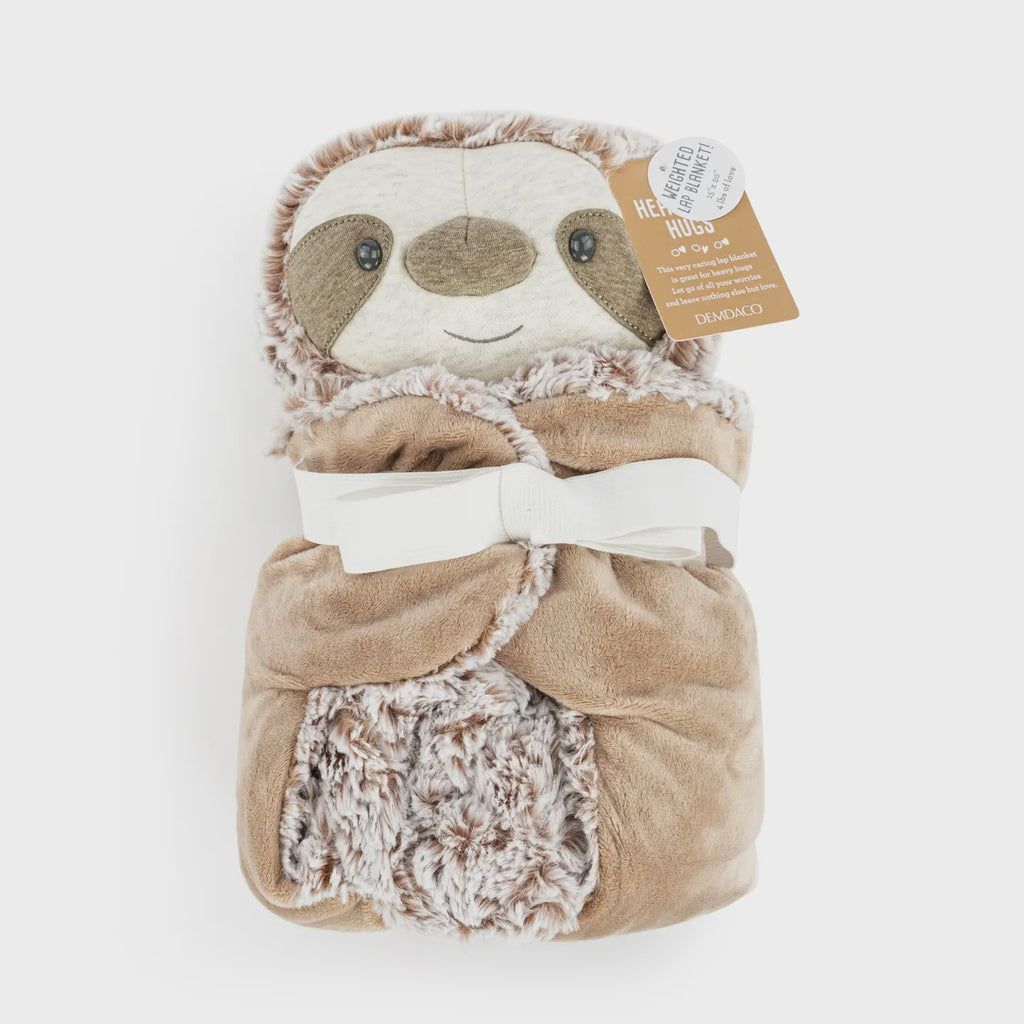 Heartful Hugs Sloth Weighted Blanket