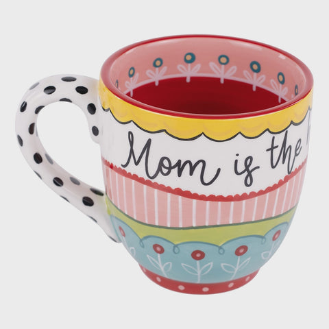 Mom Is the Heart of the Home Mug