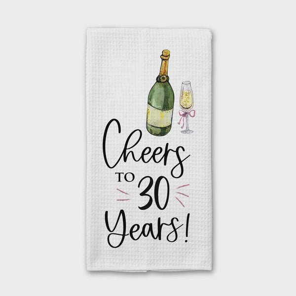 Birthday Cheers Anniversary Celebration Towel