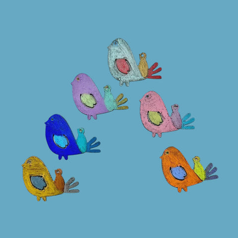 Mama Bird Magnet Asst. Colors