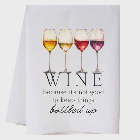 Bottled Up Kitchen Towel