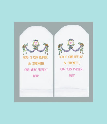 Scripture Socks God Is Our Refuge