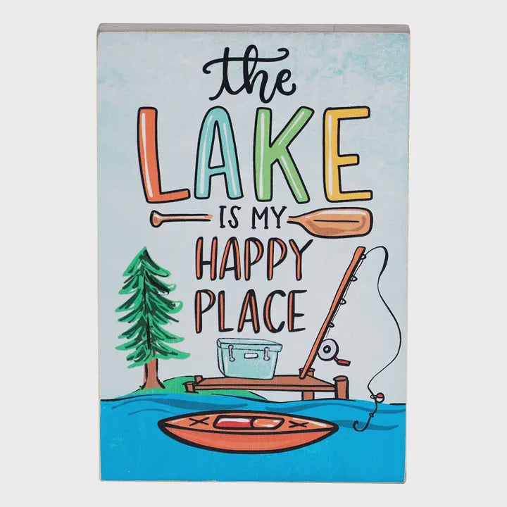 Happy Place Lake Block