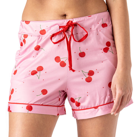 Cherry On Top Lounge Shorts Hello Mello