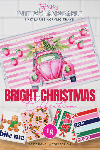 Bright Christmas Insert Set of 10