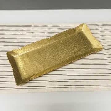 Gold Hammered Cutting Tray