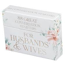 88 Great Conversation Starters for Husband & Wives