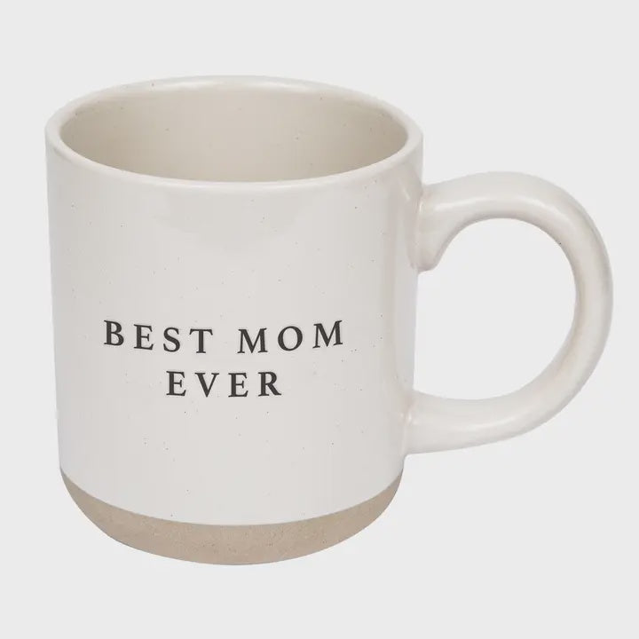 Best Mom Ever Stoneware Coffee Mug