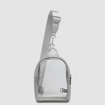 Ellen Clear Sling Bag w/ Removable Guitar Strap