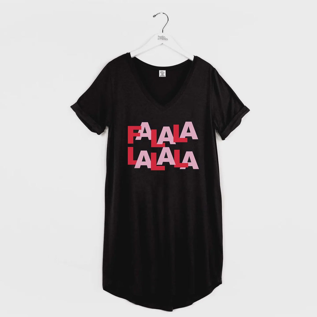 Falalalalala Sleep Shirt Hello Mello