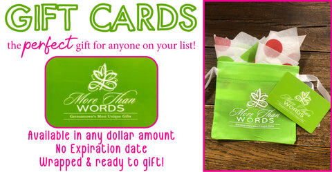 More Than Words Gift Card