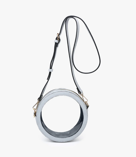 Lilibet Clear Circular Crossbody Purse