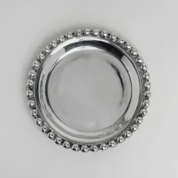 Medium beaded round tray