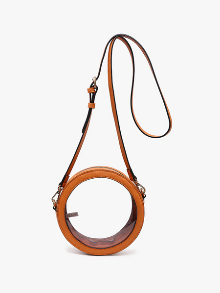 Lilibet Clear Circular Crossbody Purse