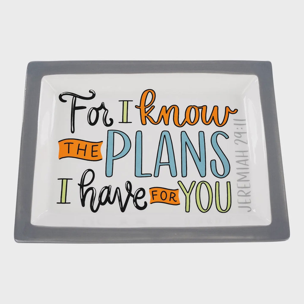 For I Know the Plans Trinket Tray