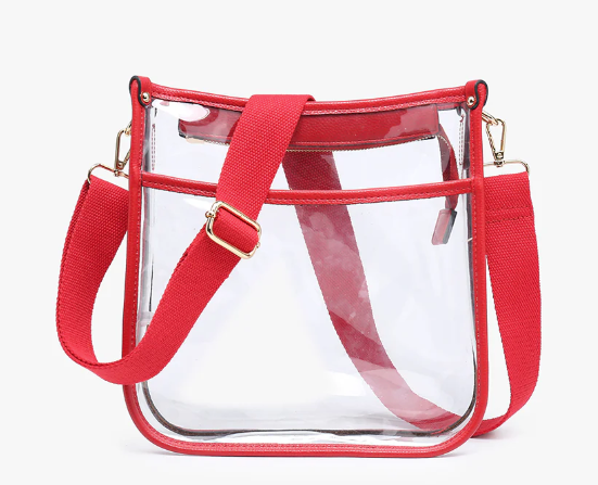 Posie Clear Crossbody Purse