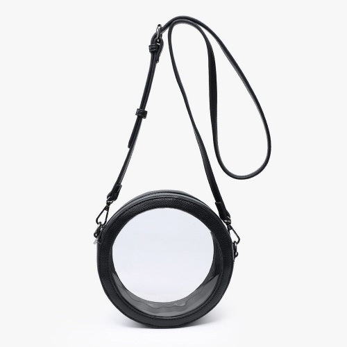 Lilibet Clear Circular Crossbody Purse