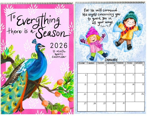 2026 Wall Calendar by Candice Boatright