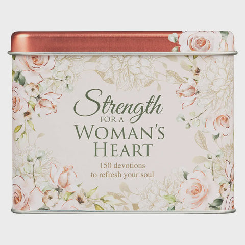 Strength For A Woman's Heart Cards In A Tin