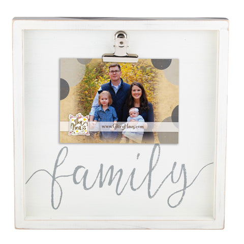 Family Clip Frame 12X12