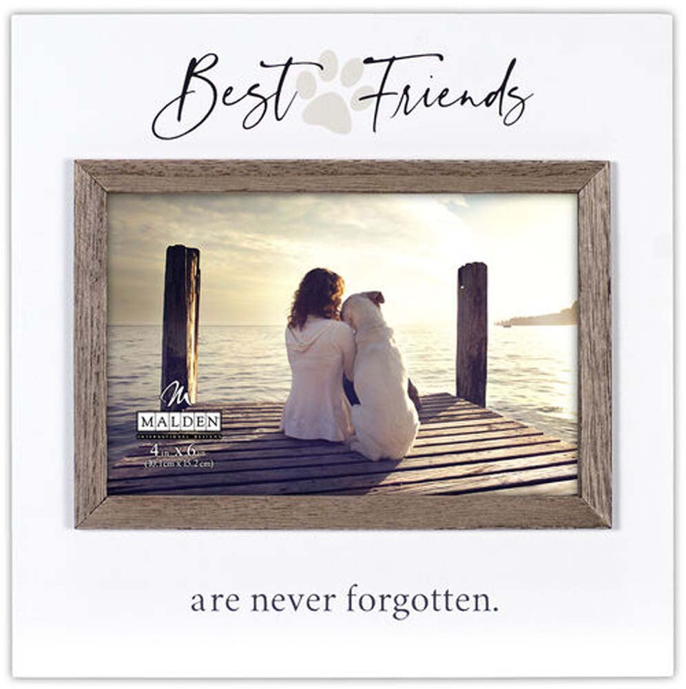 Best Friends Are Never Forgotten 4 x 6 Photo Frame