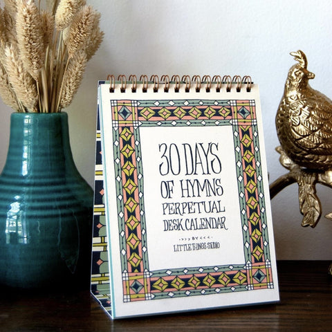 30 days of Hymns Perpetual Calendar