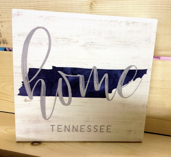 Home State Wood Block
