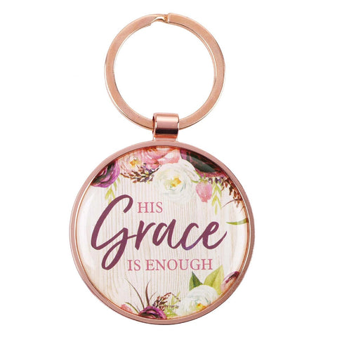 His Grace is Enough Keyring