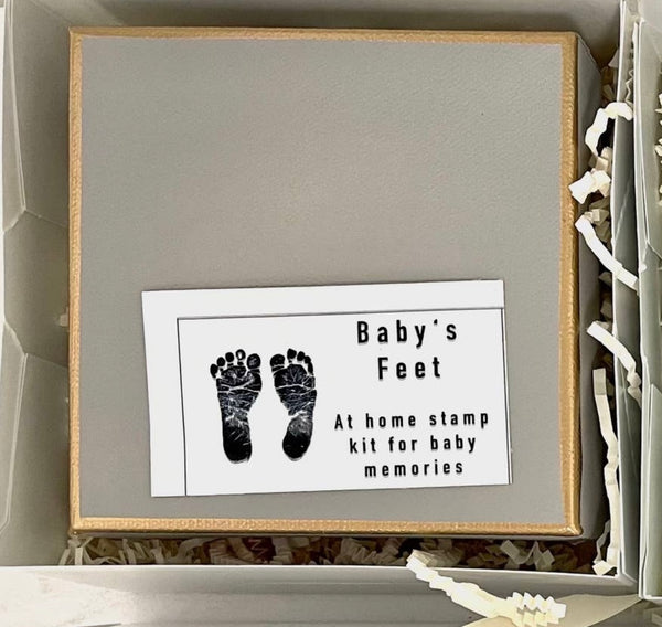 Baby Footprint Stamp Kit