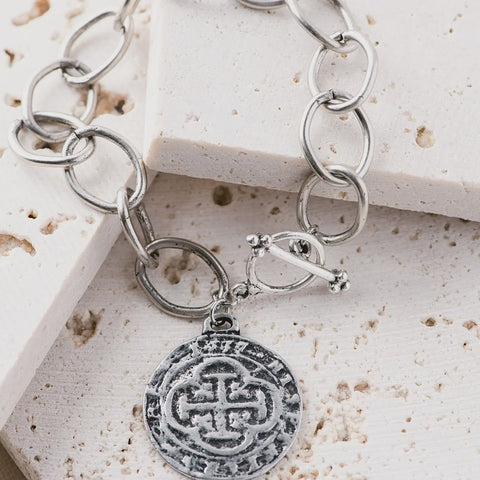 Spanish Coin Bracelet