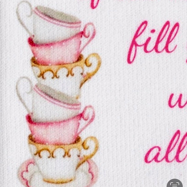 Scripture Socks May The God Of All Hope Fill You With Joy Teacup Design