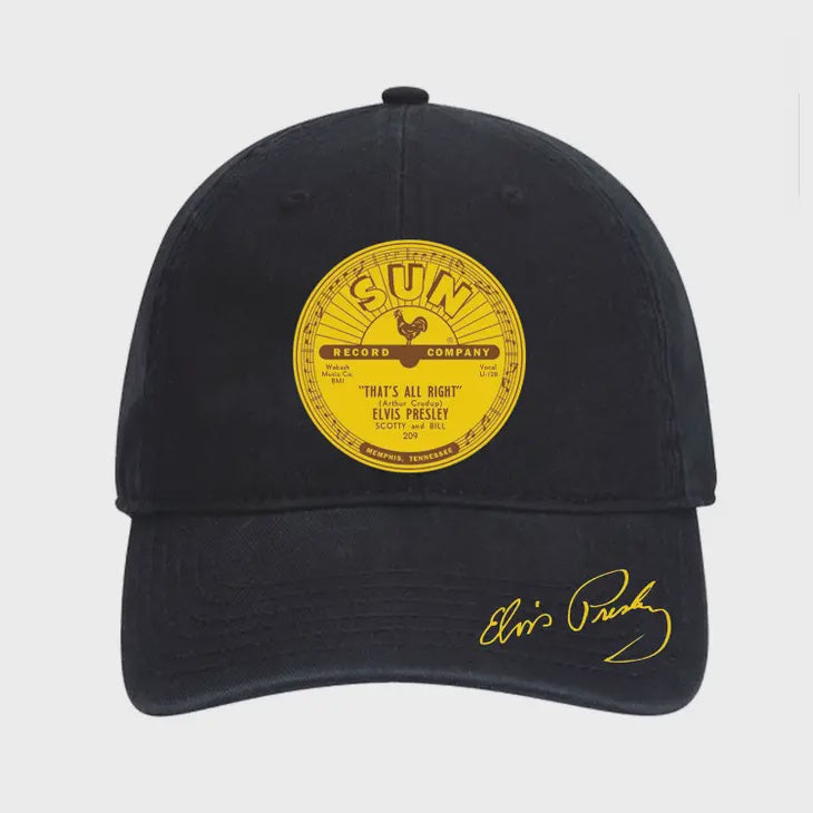 Sun Records Cap Elvis Presley Baseball Cap