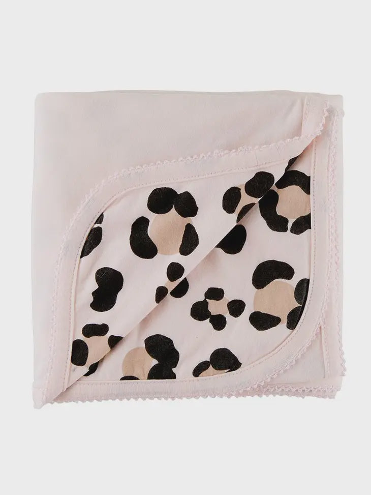 Cheetah Reversible Knit Blanket