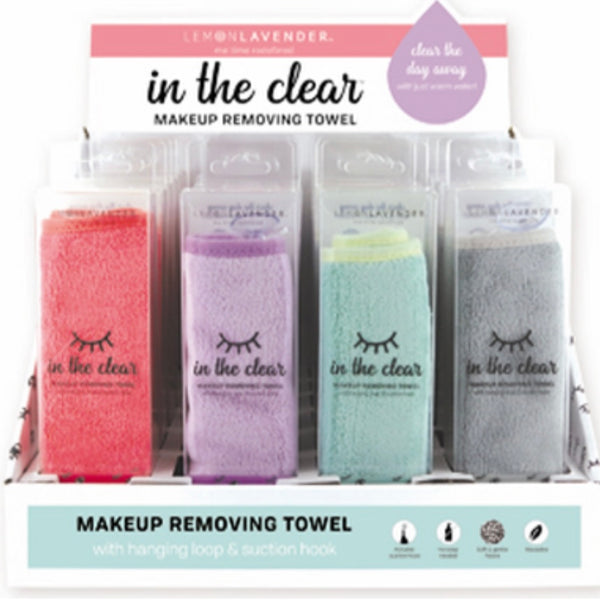 Lemon Lavender “in the clear” make up removal towel