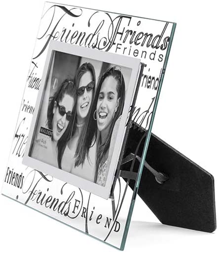 Friends Mirrored Glass Frame 4x6