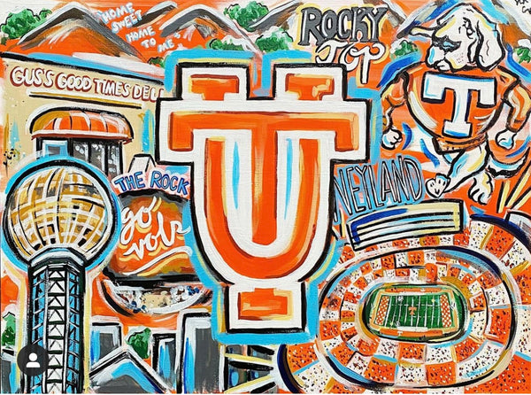 Pop Art  UT University of Tennessee  by Natalie Cooper