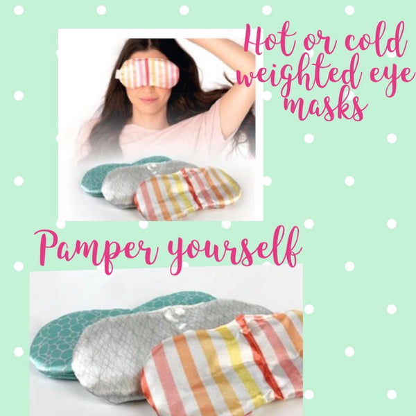 Lemon Lavender Hot & Cold Eye Mask Weighted