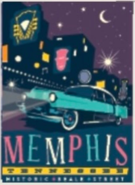 Postcard Memphis Ast Spirit of Memphis