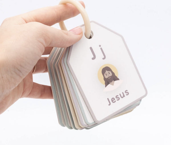 Bible ABC Flashcards for Kids