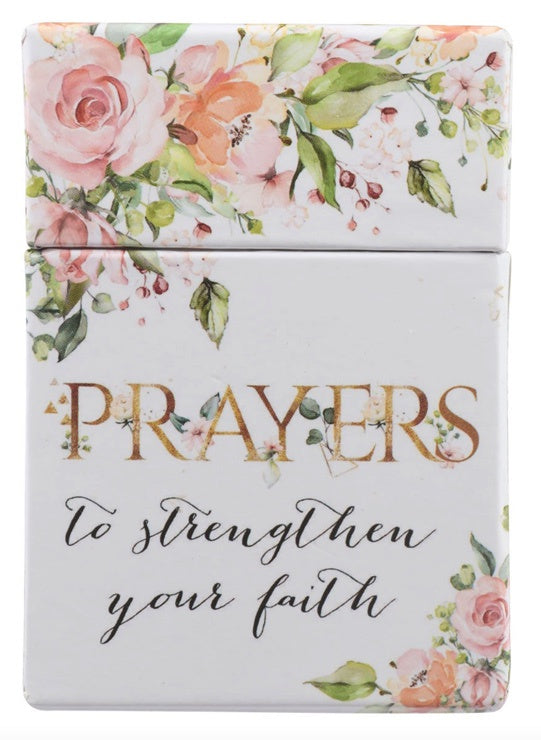 Prayers to strengthen your faith box of blessings