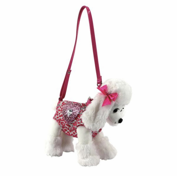 Animal Purse White Poodle Little Girl
