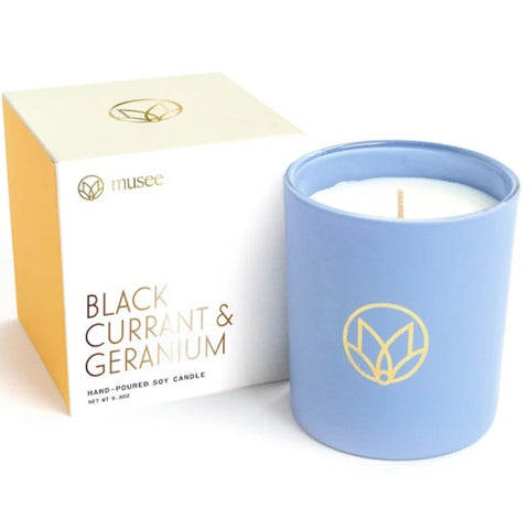 Soy Candle Black Currant & Berries Musee