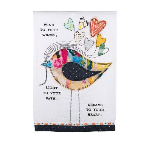Wind to Your Wings Bird Tea Towel