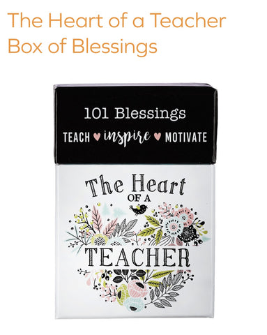 Box of Blessings - Heart of a Teacher