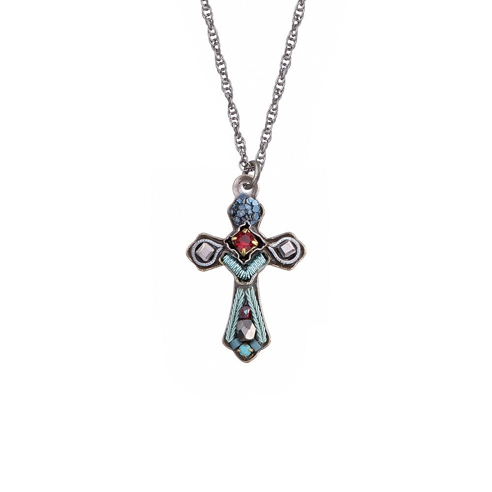 Ayala Bar Cross Necklace Small Assorted More Than Words